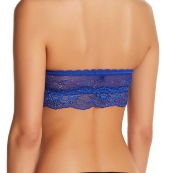 JOES JEANS SURF BLUE BANDEAU NWT - Picture 2 of 5